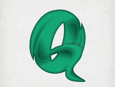 "Q" From last year's experimental typography... art artwork design experimental graphicdesign type art typeface typography