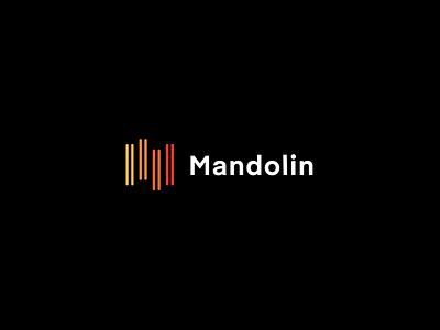 Mandolin logo animation animation branding design dribbble flat design logo mandolin motion design