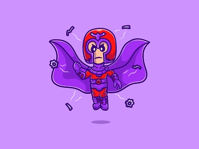 Magneto comic accurate illustration brotherhood of mutants cartoon character design erik lehnsherr illustration magneto marvel marvel cinematic universe mascot mcu mutant mutants x men xmen