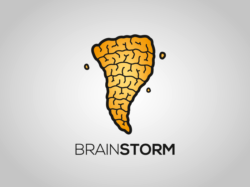 Brainstorm logo (concept) by Florian Grunt on Dribbble