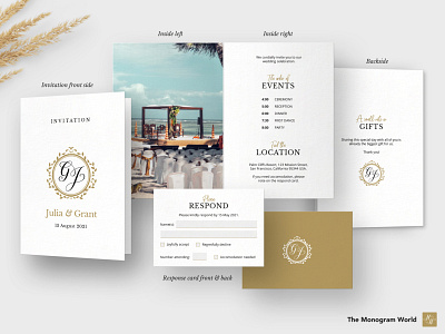 Graceful Perfection – Wedding Stationery Suite