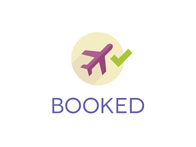 Flight Booked Icon