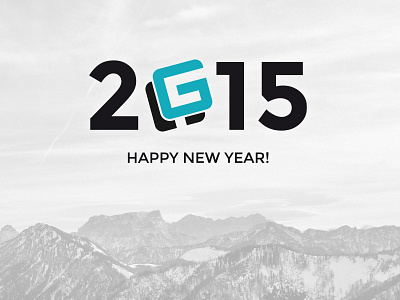 Happy New Year! 2015 2k15 mountains nature new year new years eve silvester winter
