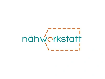 Logo concept "Nähwerkstatt" (v2) brand concept label logo logotype nähwerkstatt sew sewing tailor type