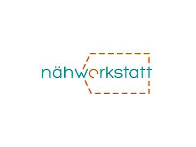 Logo concept "Nähwerkstatt" (v2) brand concept label logo logotype nähwerkstatt sew sewing tailor type