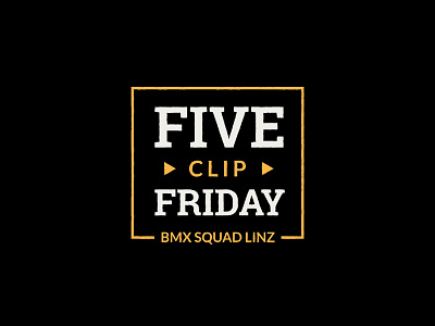 FiveClipFriday Type fcf fiveclipfriday simple type typo video