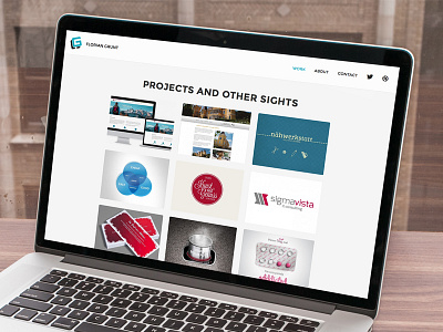 Personal website (redesign) branding portfolio screendesign selfmade ui web website work