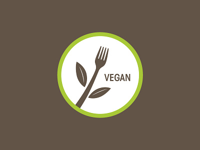 Vegan icon badge food icon natural nutrition vegan veggie