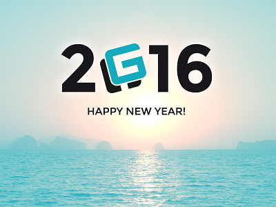 Happy New Year! 2016 2k16 beach branding fg happy new year self branding thailand travel