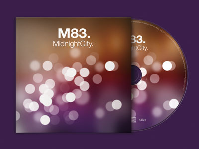 Freebie PSD Template Single CD Cover bokeh cd cd cover compact disc cover disc freebie m83 midnight city mock up photoshop single summer template