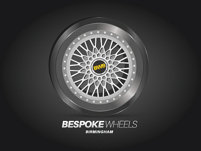 Bespoke Wheels Birmingham Logo Design alloy logo wheels