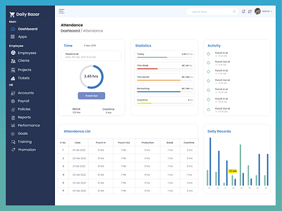 Worker Attendance Admin Panel