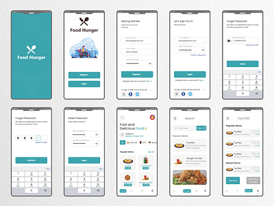 Food Hunger Mobile App