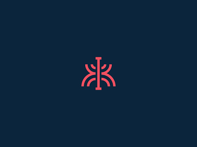 kelly kross logo art design letter k logo monogram outline