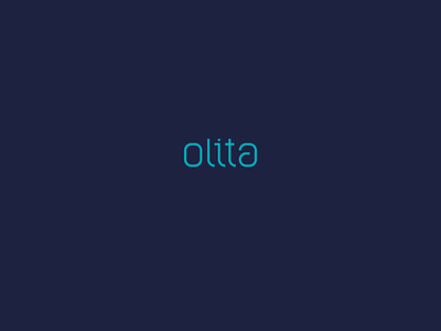 olita logo design letter logo typography
