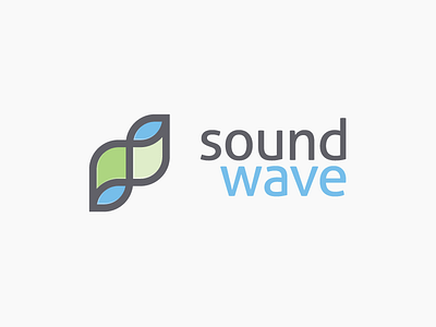 Sound Wave logo music note sound wave