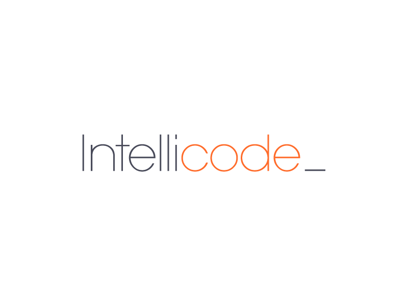 Intellicode Logo logo type wordmark