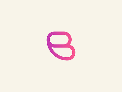 B Logo b design letter logo