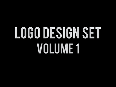 logo design set vol 1
