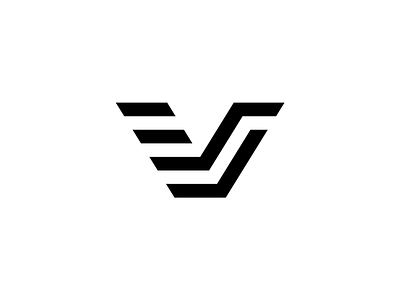 vs logo design letter logo monogram vs