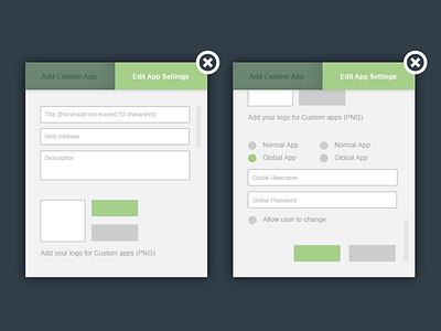 Pop-up box prototype WIP pop up ui wip