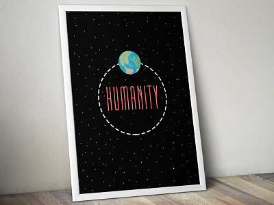 Poster - Humanity design poster
