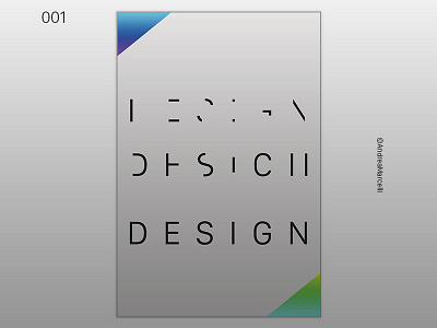 Design Text Poster design poster