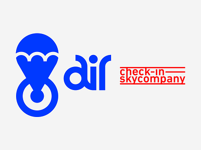 Air Check-in design logo