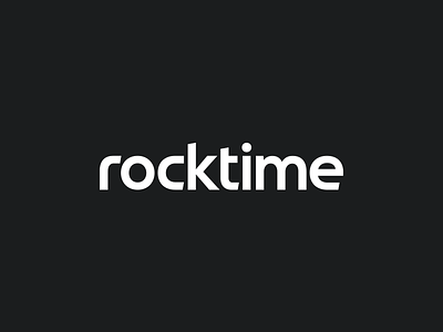 Rocktime Logo Type branding logo logo type rocktime