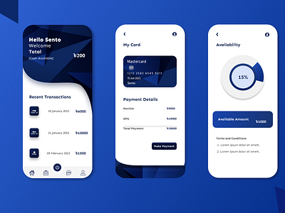 Digital Payment App UI mobile app ui