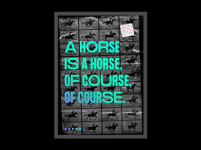 Horse? Of corse. poster