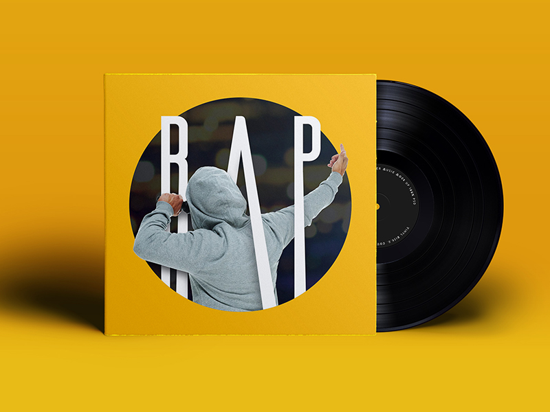 RAP - Spotify Playlist Cover by Mark Claus Nunes on Dribbble