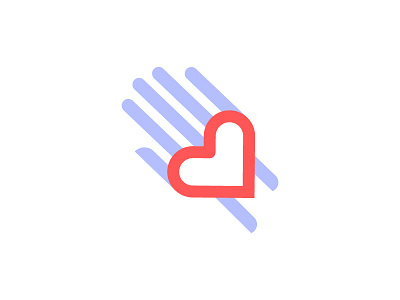 Dating Logo catch date dating hand heart logo love