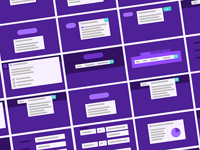 search wireframes