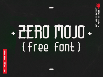 Zero Mojo (free font)