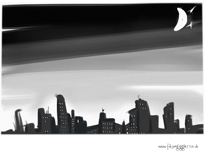 Cityscape cityscape digital art finger painting illustration iphone procreate