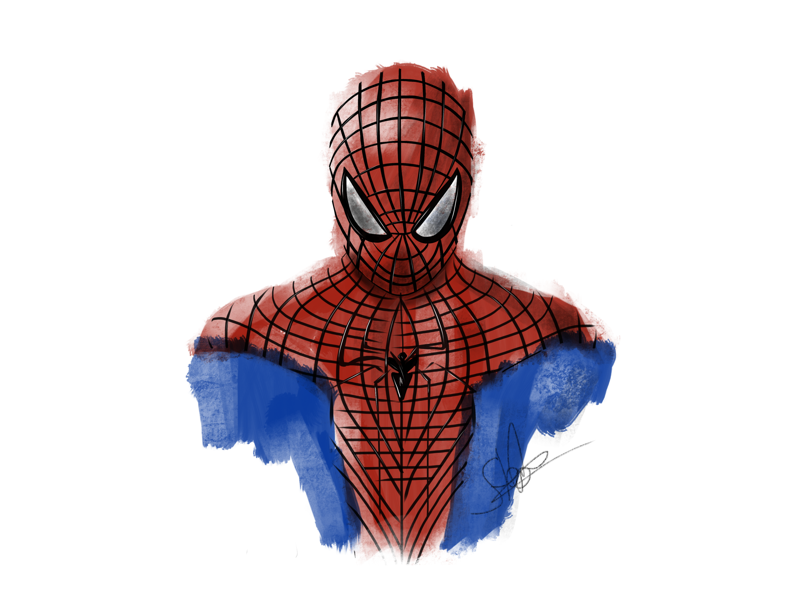The Amazing Spider-Man Drawing