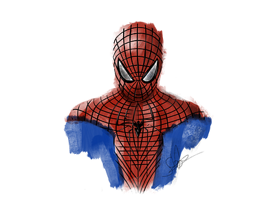 Spider-Man sketch illustration marvel sketch spider man