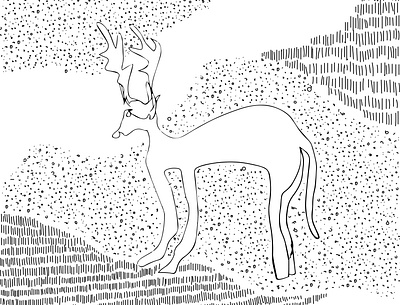 deer illustration