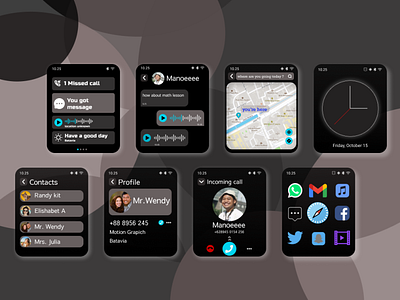 Apple Watch androidapps app appleapps appledesign applewatch clock clockdesign design graphic design illustration mobileapps smartwatch smartwatchdesign ui uiux