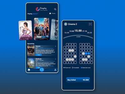 Cinema App Design bookingticket branding cinema cinemaapp cinemaxxi design film filmcinema filmposter mobile mobileapp movie netflix screenapp television ticket tv ui uiux