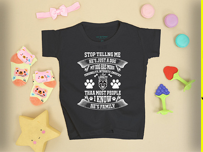 Dog t-shirt design