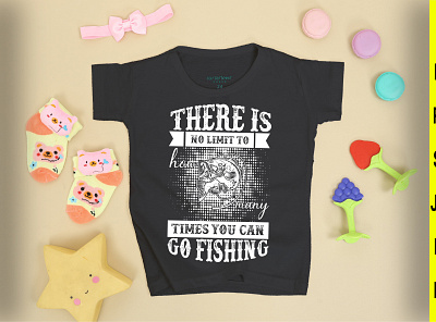 Fishing t-shirt design branding design graphic design illustration logo typography vector