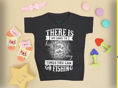 Fishing t-shirt design