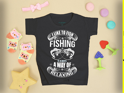 Fishing t-shirt design