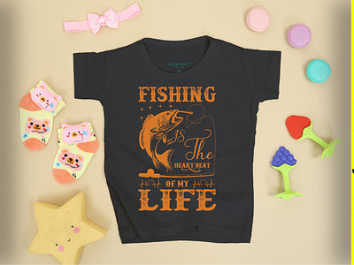 Fishing t-shirt design