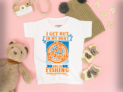 Fishing t-shirt design