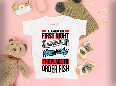 Fishing t-shirt design branding design graphic design illustration logo typography vector