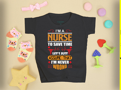 Nursing t-shirt design