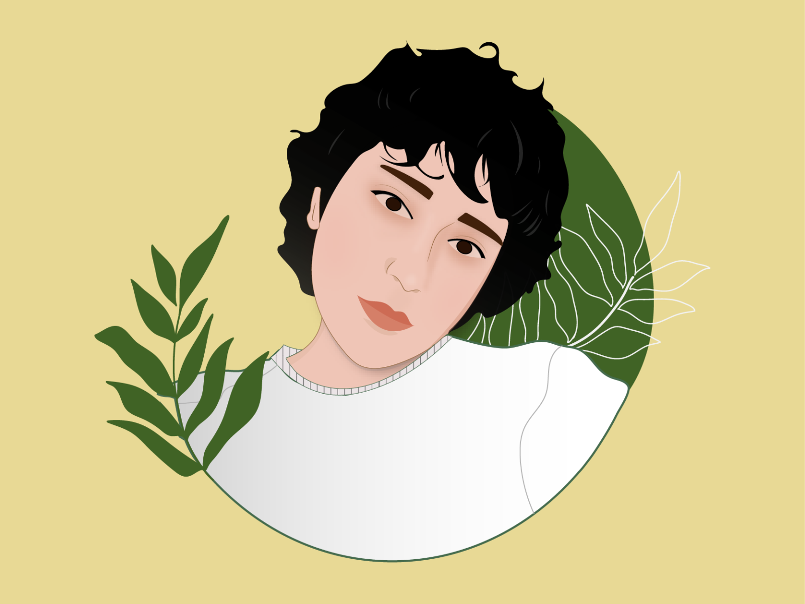 Yellow Pansy by Shaghayegh Davoodi on Dribbble